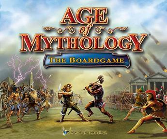 Age of Mythology : Le Jeu de plateau, la boîte du jeu