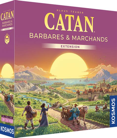 Catane : Marchands et Barbares, la boîte du jeu