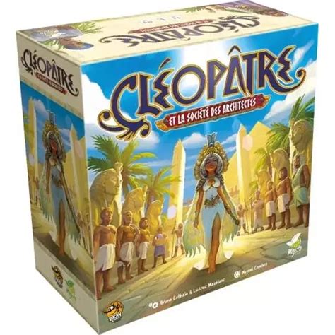 Cléopâtre et la Société des Architectes, la boîte du jeu