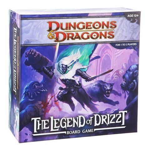 Dungeons & Dragons : La Légende de Drizzt, la boîte du jeu