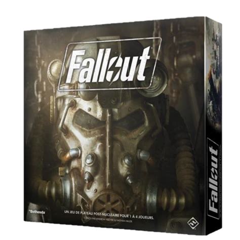Fallout : Le Jeu de plateau, la boîte du jeu