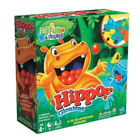 Hippos Gloutons, la boîte du jeu