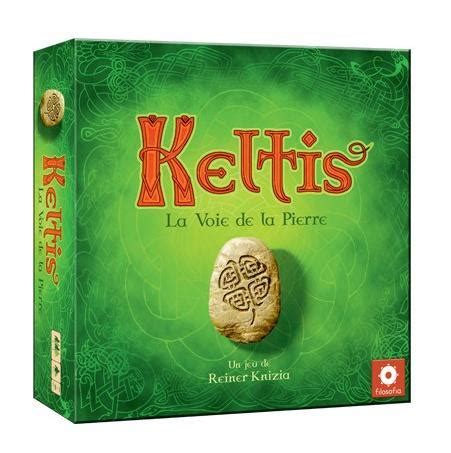Keltis : La Voie de la Pierre, la boîte du jeu