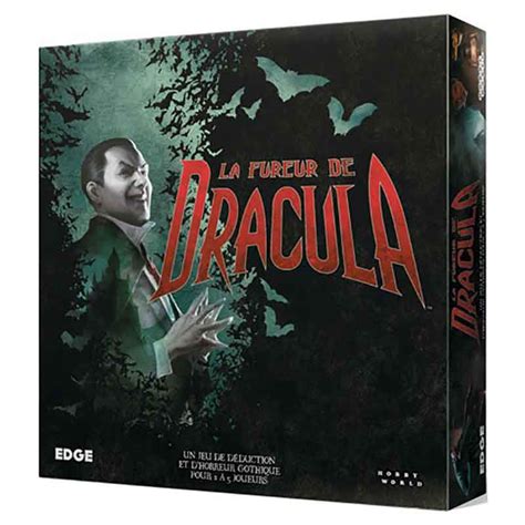 La Fureur de Dracula, la boîte du jeu