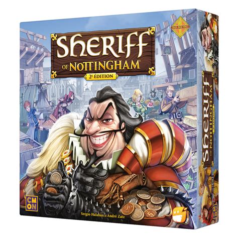 Le Shérif de Nottingham, la boîte du jeu