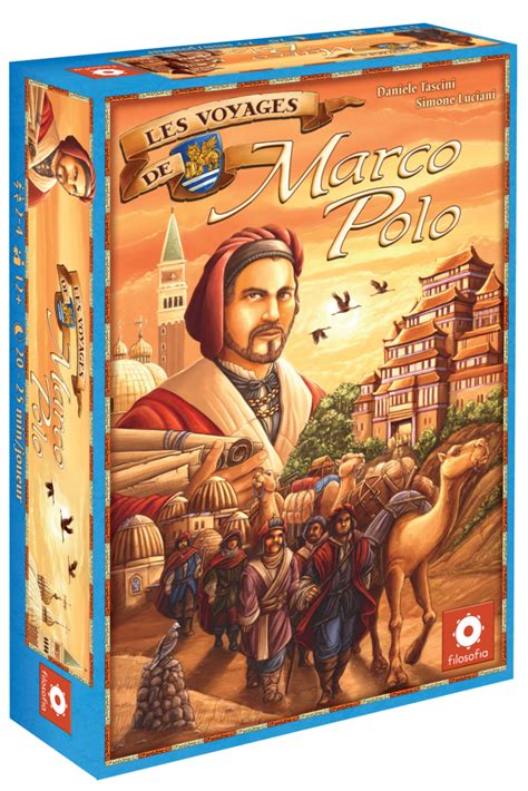Les Voyages de Marco Polo, la boîte du jeu