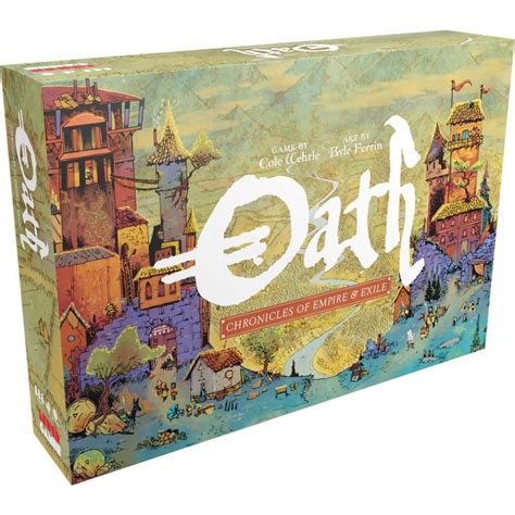 Oath : Chroniques de l'Empire et de l'Exil, la boîte du jeu