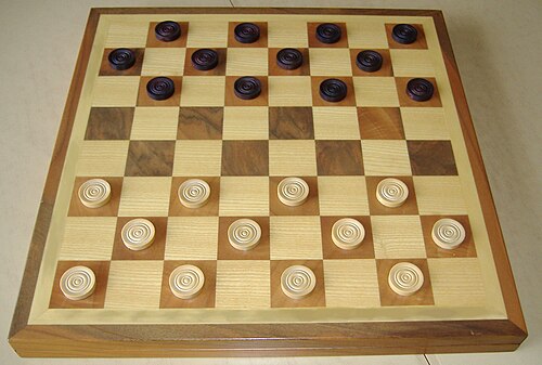 Jeu de dames russe