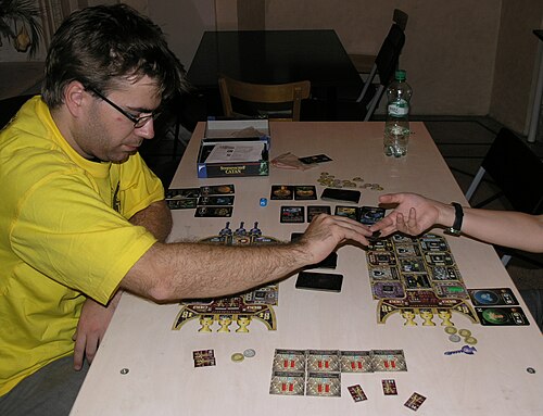 Une partie de Starship Catan